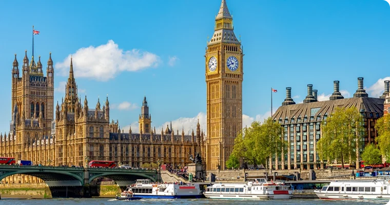 London — Big Ben and Houses of Parliament